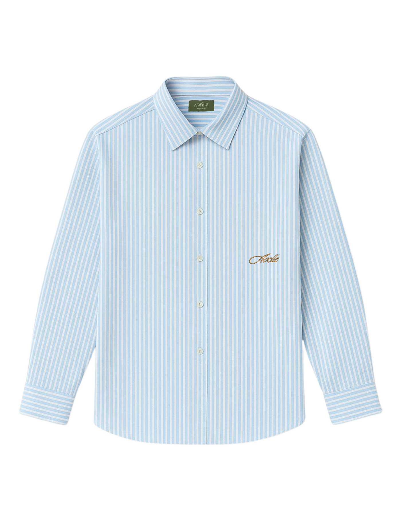 Light Blue Striped Shirt
