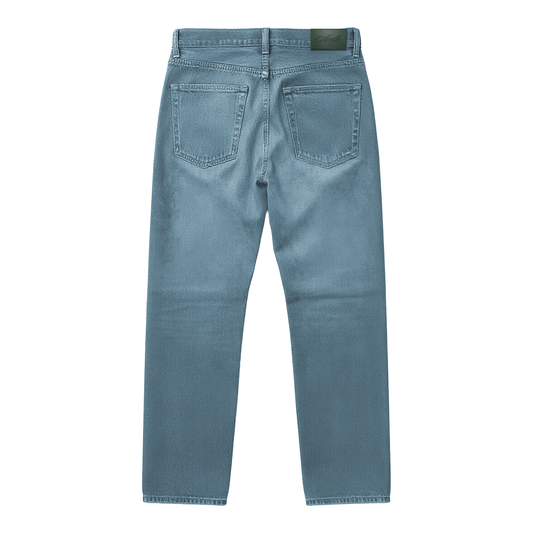 Washed Baggy Denim In Blue