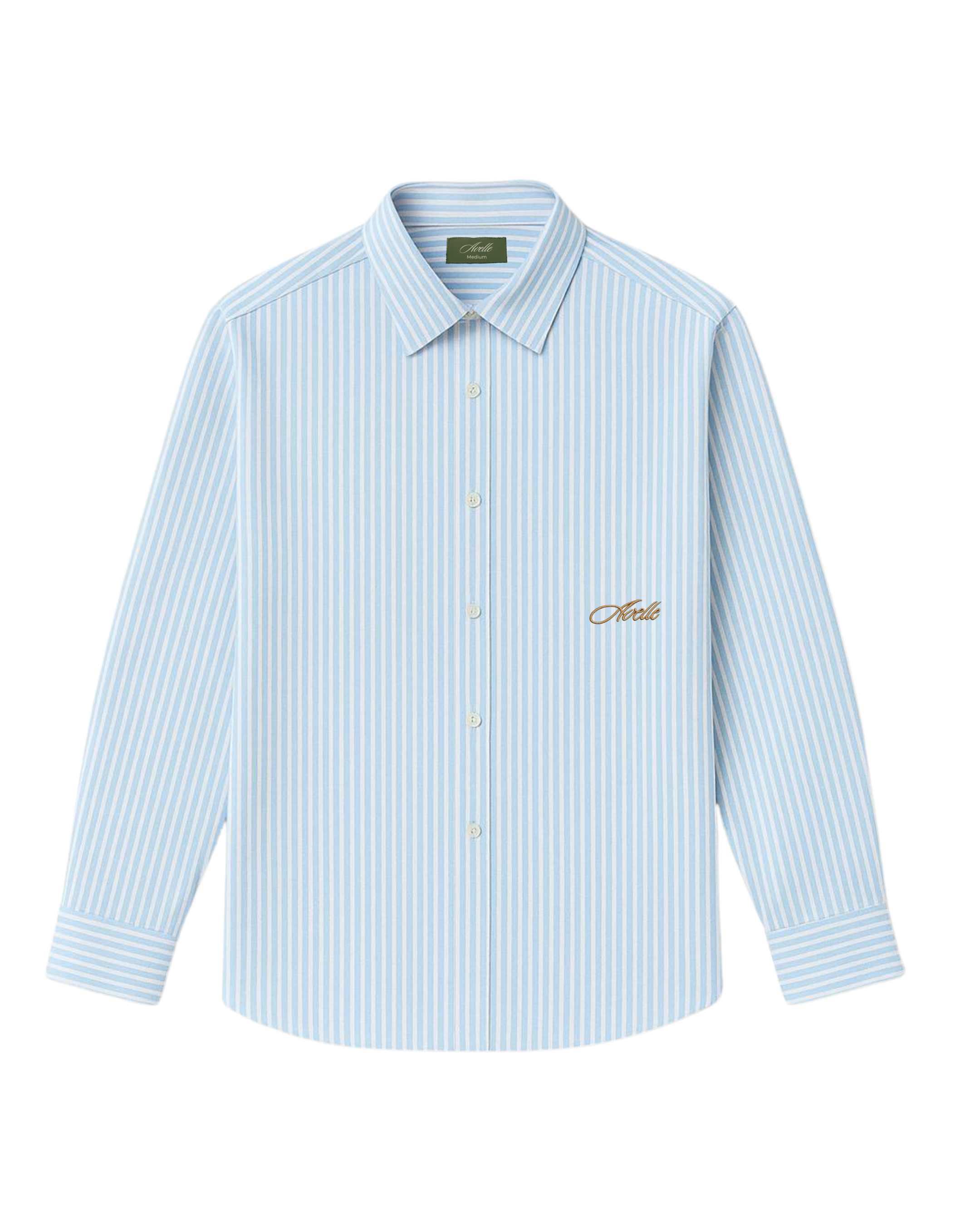 Light Blue Striped Shirt