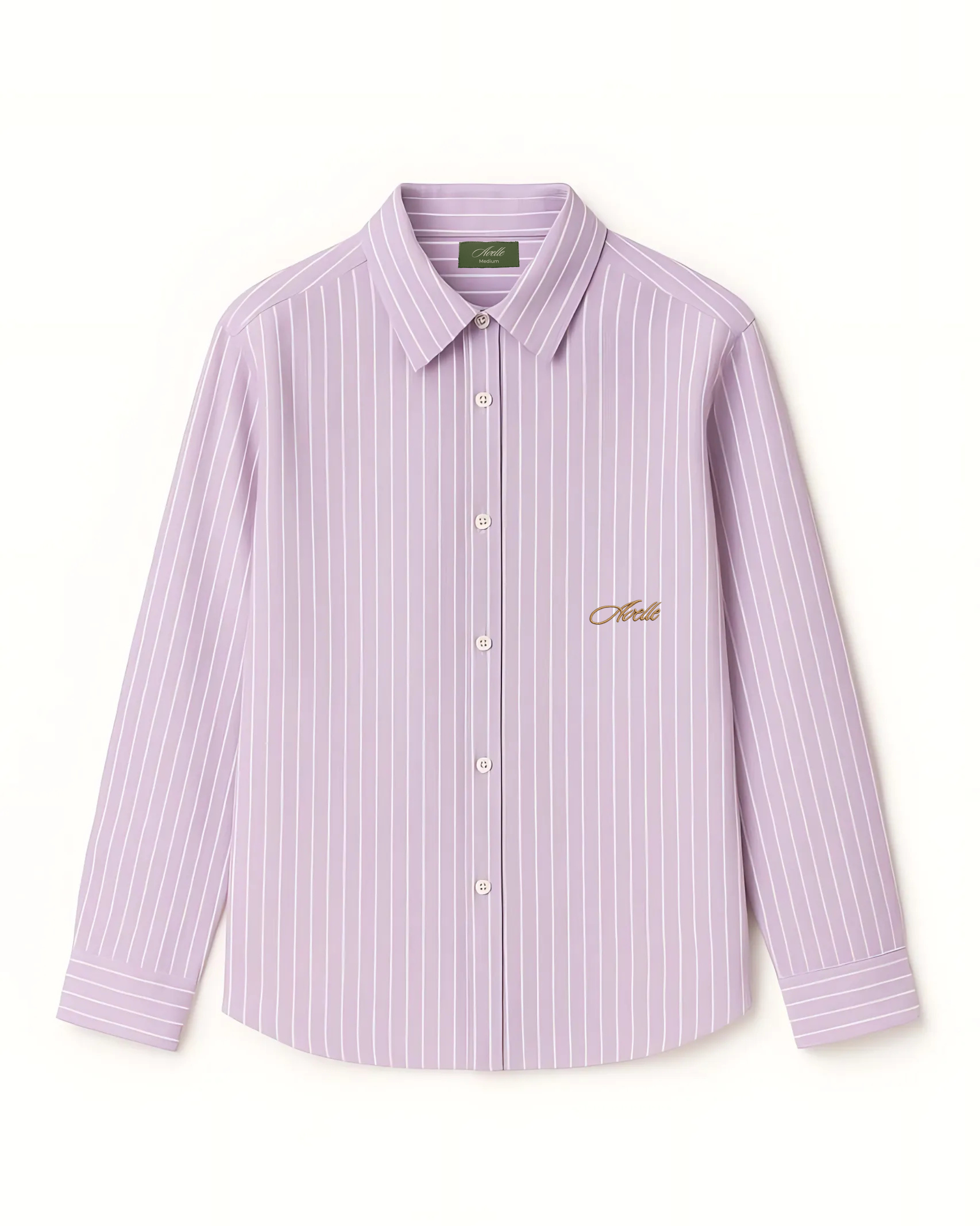 Purple Striped Shirt