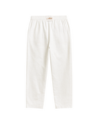 Relaxed Fit Summer Pants in White