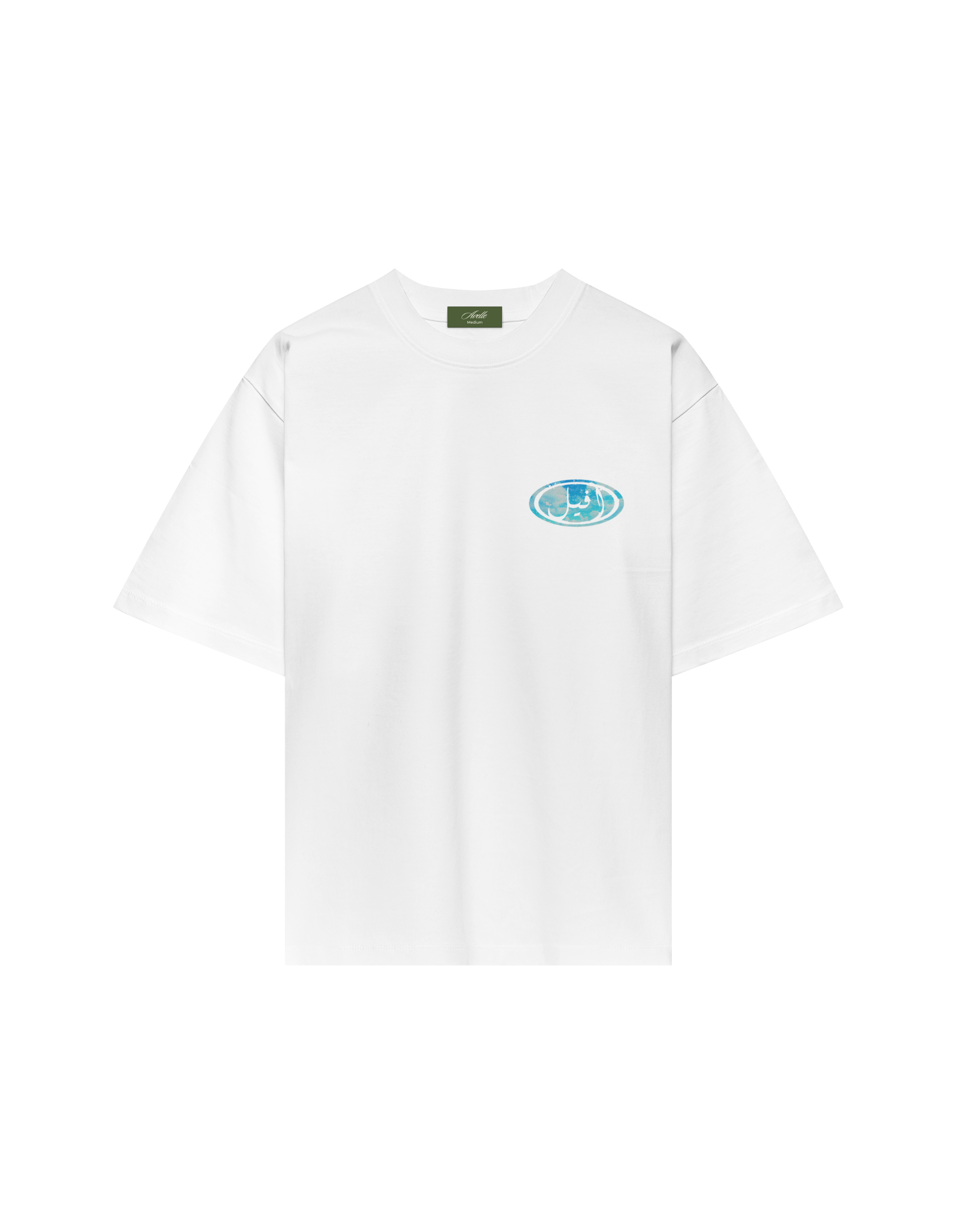 Logo Stamp Tee in White