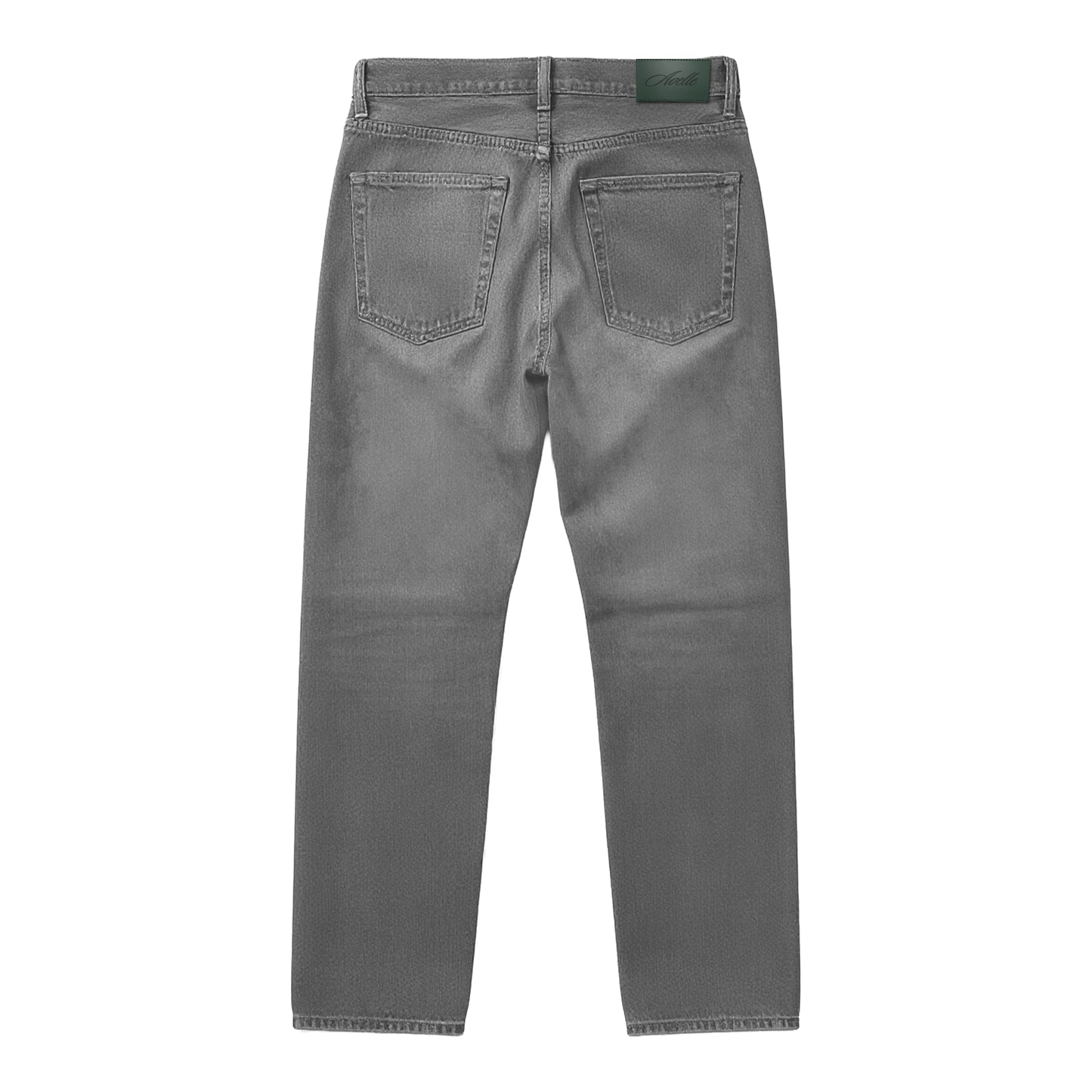 Washed Baggy Denim In Grey