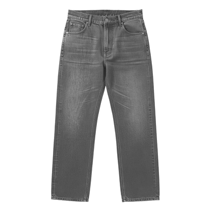 Washed Baggy Denim In Grey