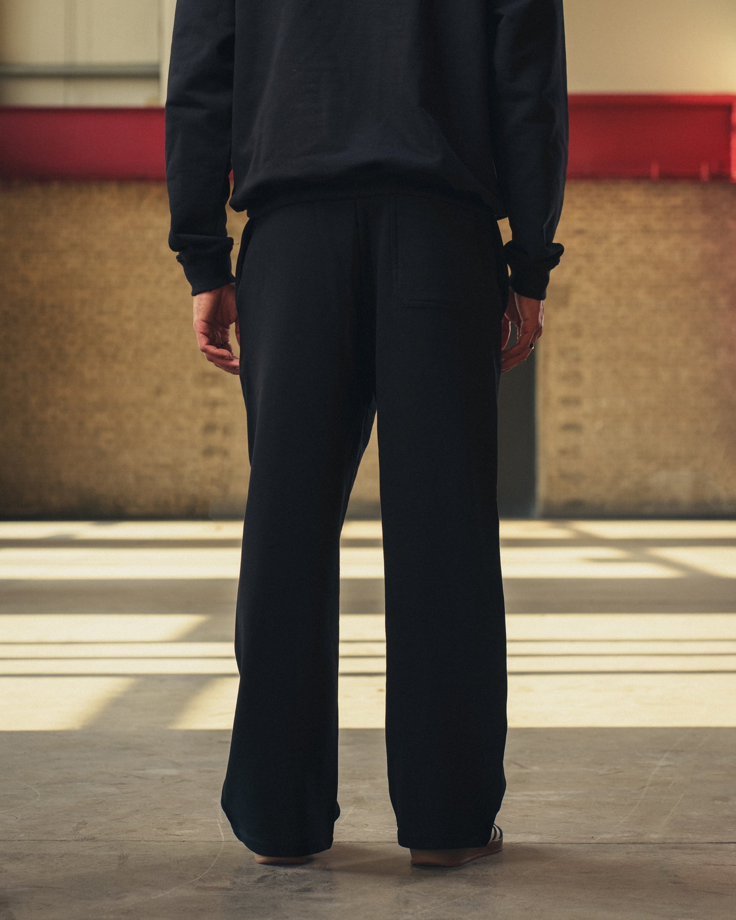 Heavyweight Baggy Sweatpant in black