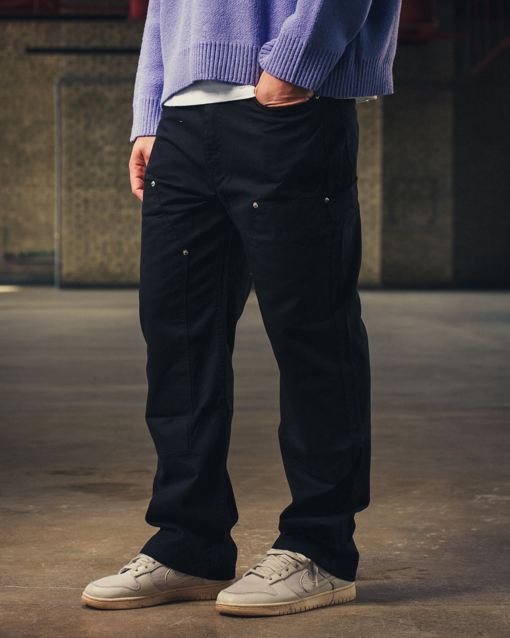 Carpenter Pant in Black