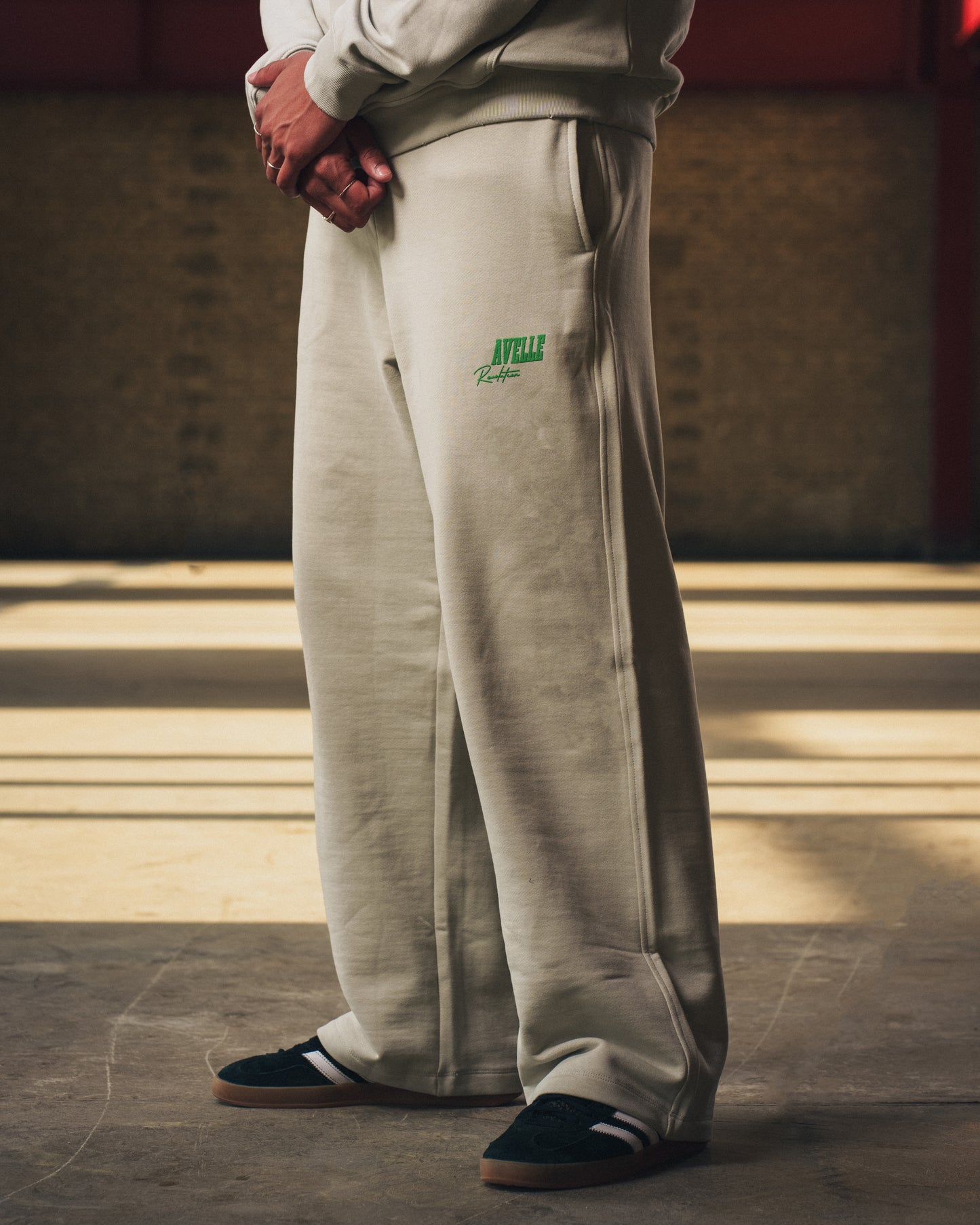 Heavyweight Baggy Sweatpant in Ice Grey