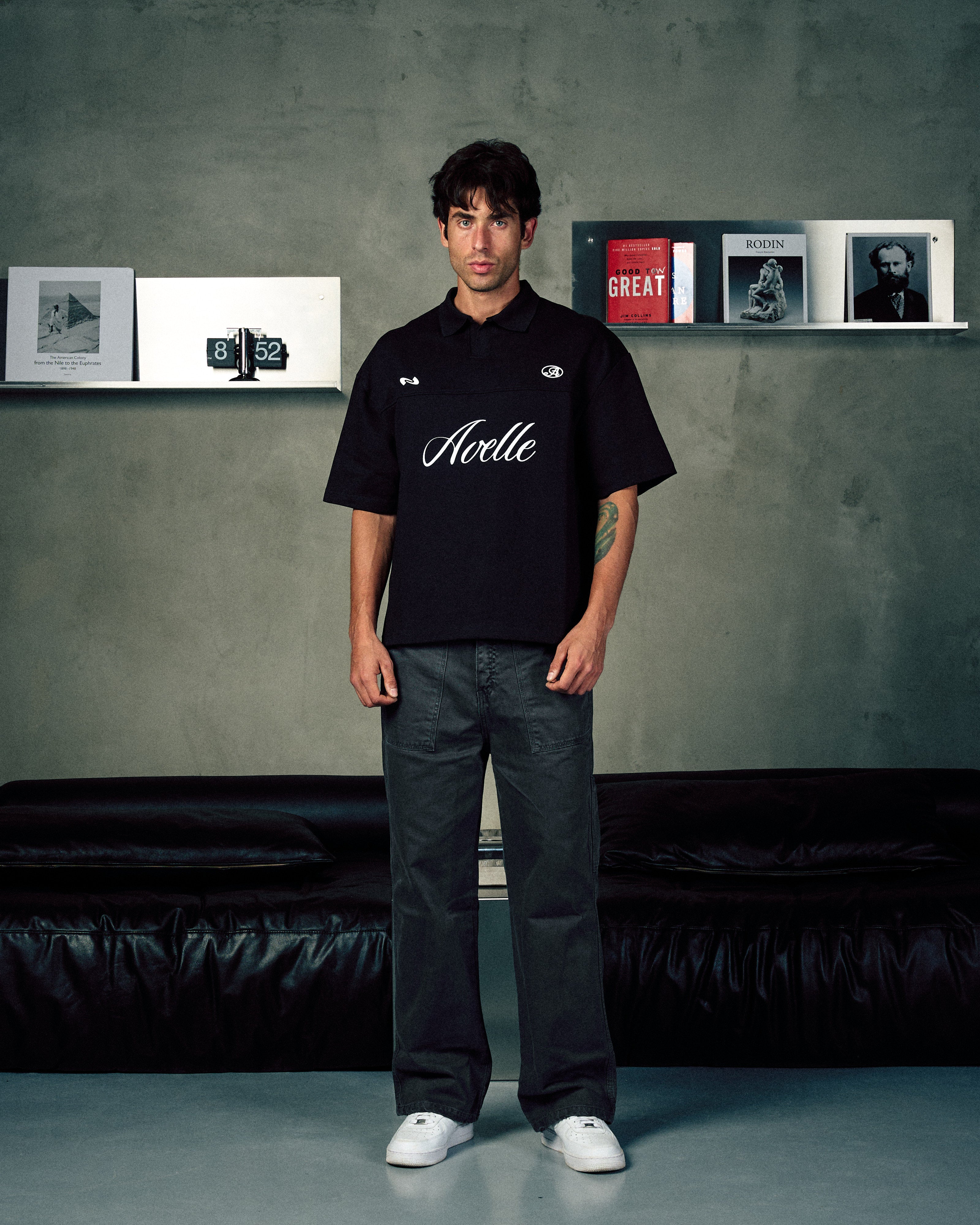 Jersey Polo 2.0 In Black