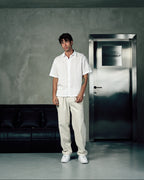 Jacquard Summer Shirt In White