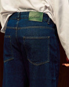 Relaxed Fit Jeans In Navy Blue