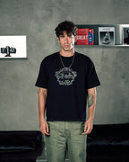 ‘Vintage Crest’ Graphic Printed Tee.