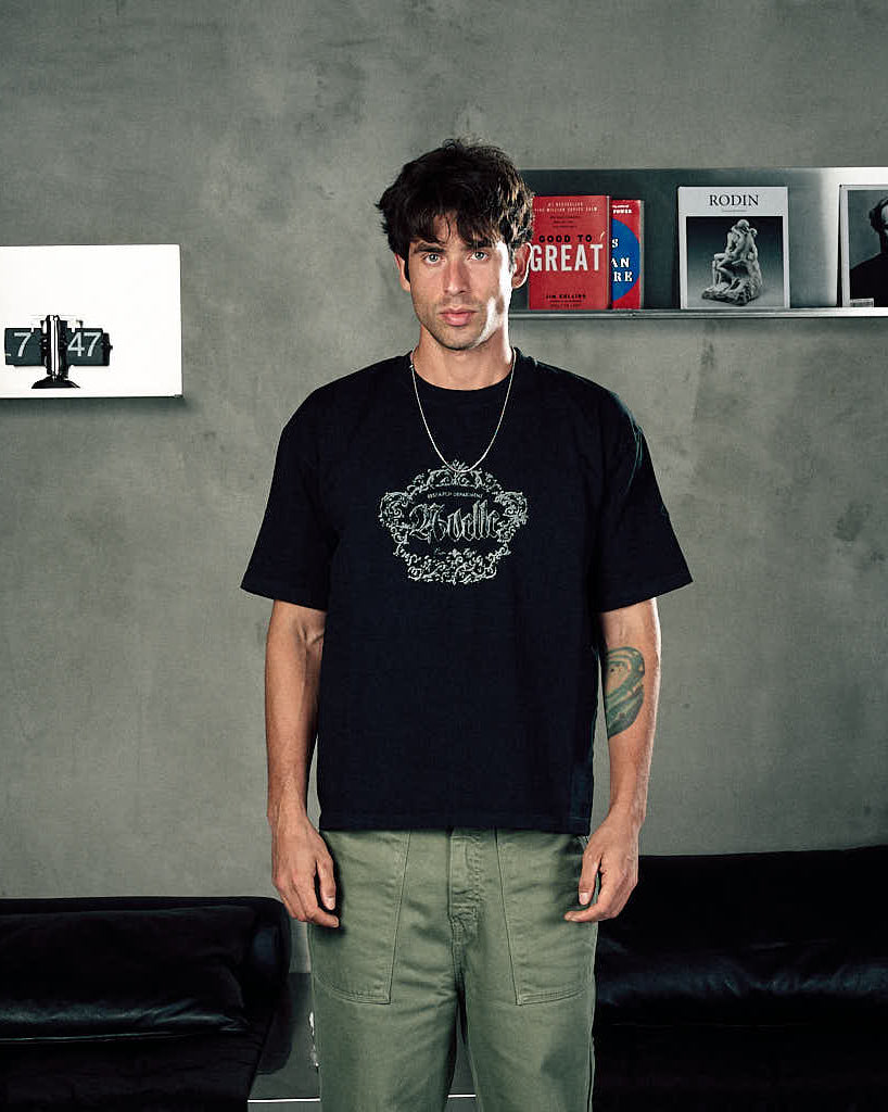 ‘Vintage Crest’ Graphic Printed Tee.