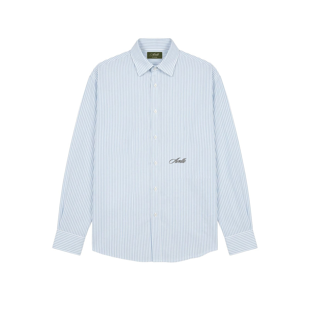 Light Blue Striped Shirt