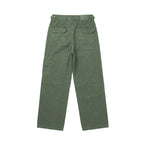 Washed Carpenter Pants In Olive